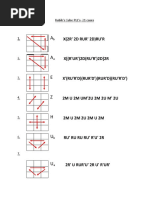 Complete F2L Algorithms Guide | PDF