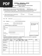 Walk-In-Interview Application Form 2021-22