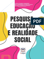 Pesquisa, Educação e Realidade Social