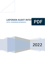 Laporan Hasil Audit Internal Juni 2022