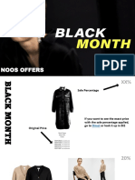 Black Month Seasonal Offers