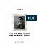 Novena de Santa Benedita Da Cruz (Edith Stein)