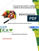 SOCIALIZACION RES. ICA 30021 DE 2017 - Modificada