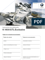 K 1600 GTL Exclusive: Instruções de Utilização