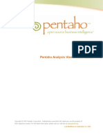 Pentaho Analysis Viewer User Guide
