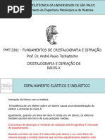 Cristalografia e Difracao de Raios X - Aspectos Práticos Da Difração de Raios-X
