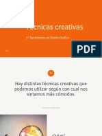 Técnicas Creativas 3 - 5° Diseño Gráfico