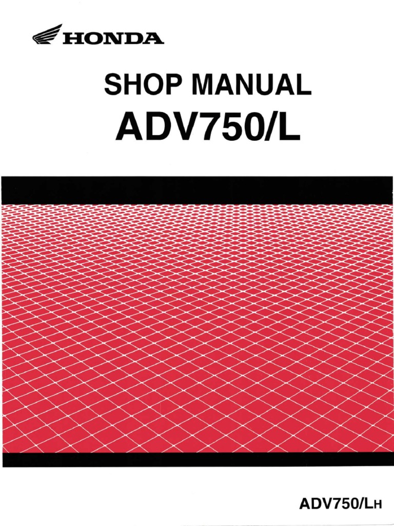 Honda XADV - Workshop Manual | PDF | Technology & Engineering