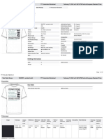 Printed t-shirt-TT Production Worksheet-En