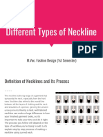 Different Types of Neckline