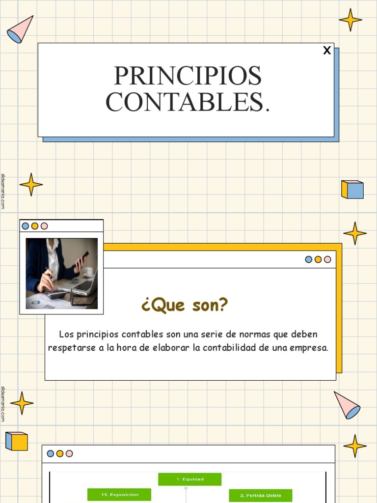 Principios Contables | PDF | Contabilidad | Business
