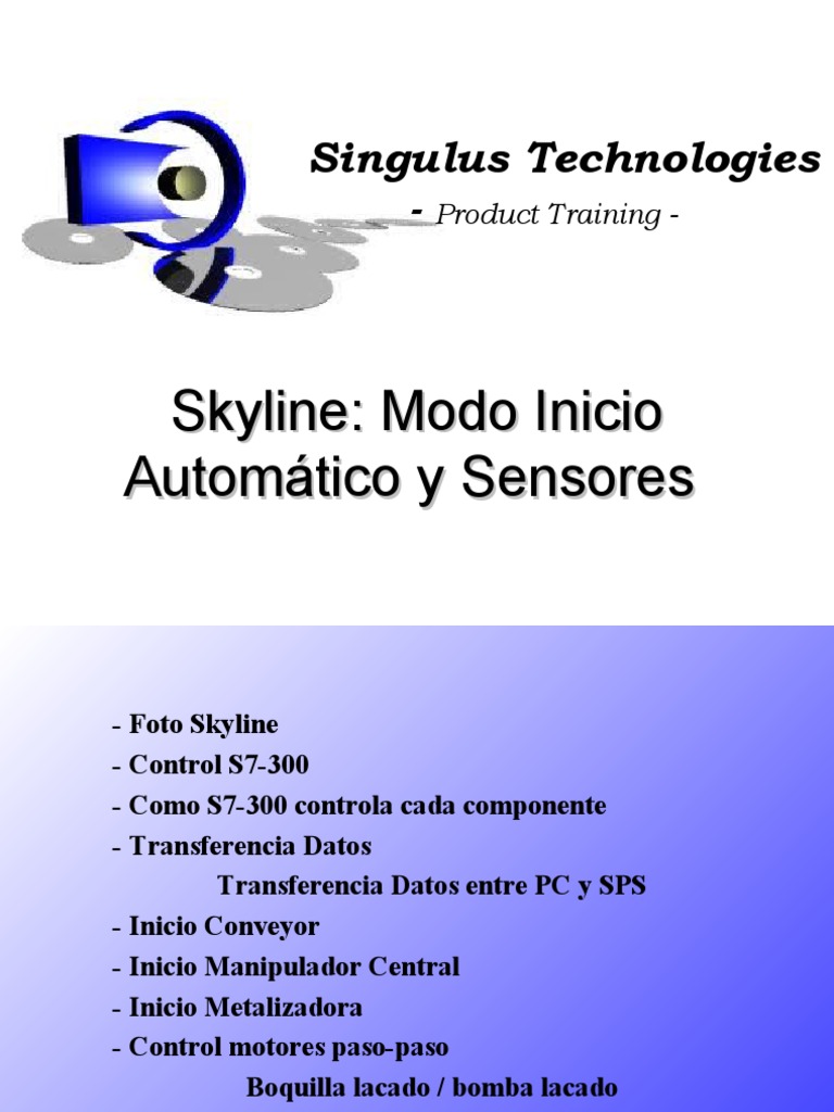 Singulus Skyline 12 - Auto - Prepar - Modo - Esp | PDF