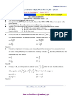 Paper-2 - With Answer - Mathematics