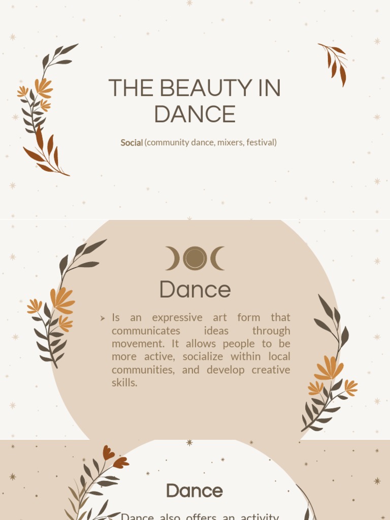 The Beauty in Dance Social Dance, Mixers, Festival) PDF