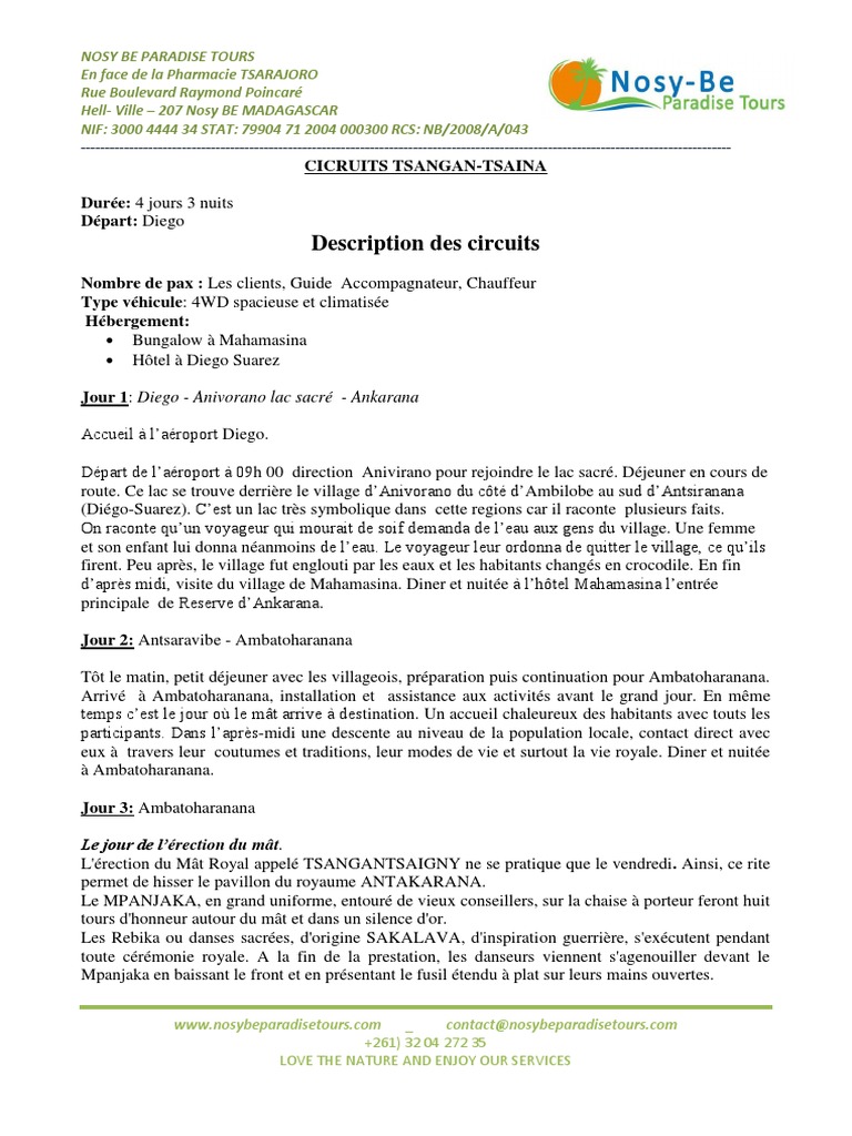 Tsanga Tsaina | PDF