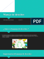 Manejo de Desechos