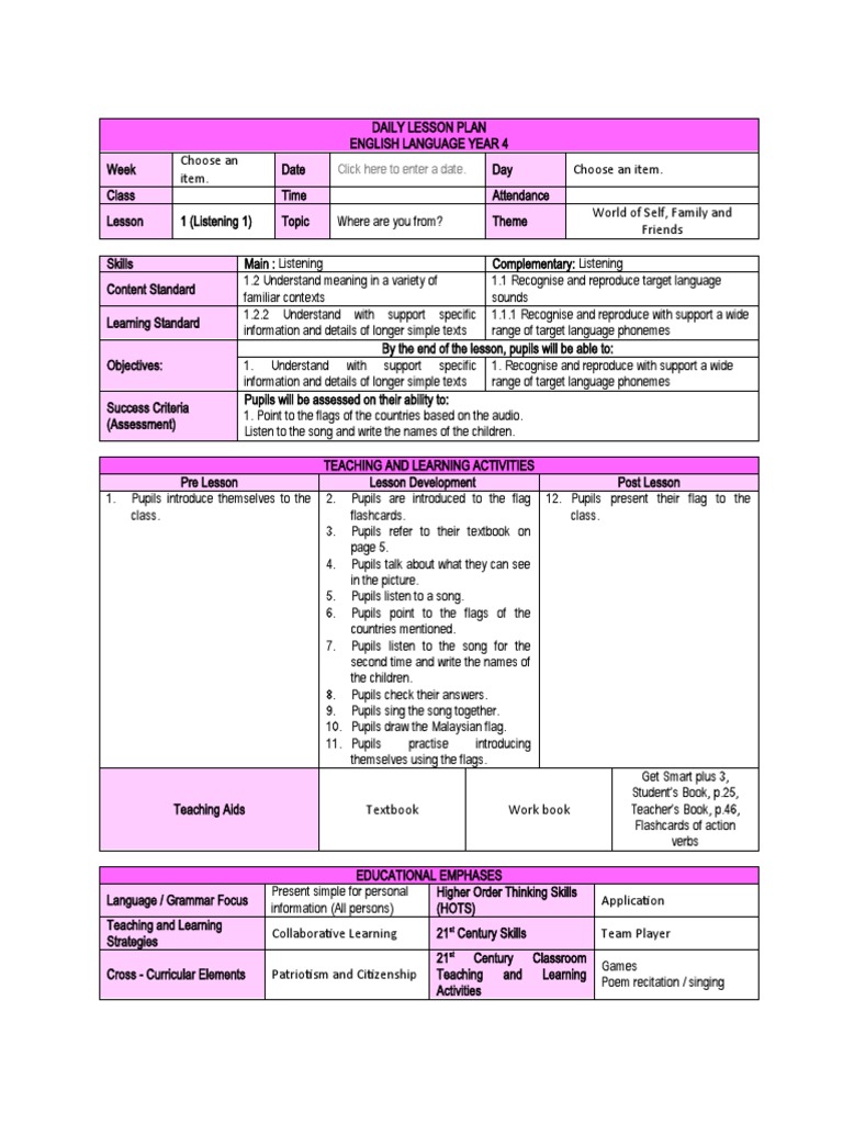 Where are you from lesson 1 16 pdf lesson plan teachers