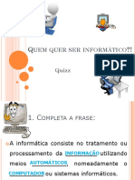 3 - Quizz - Quem Quer Ser Informatico