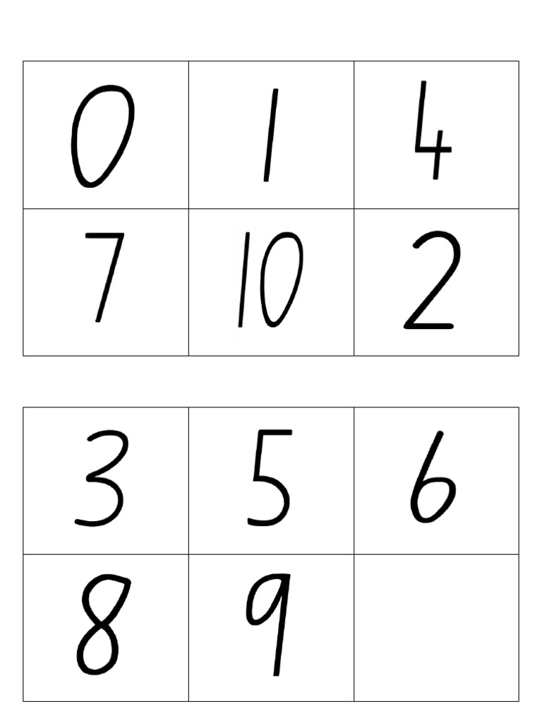 Bingo Cards | PDF