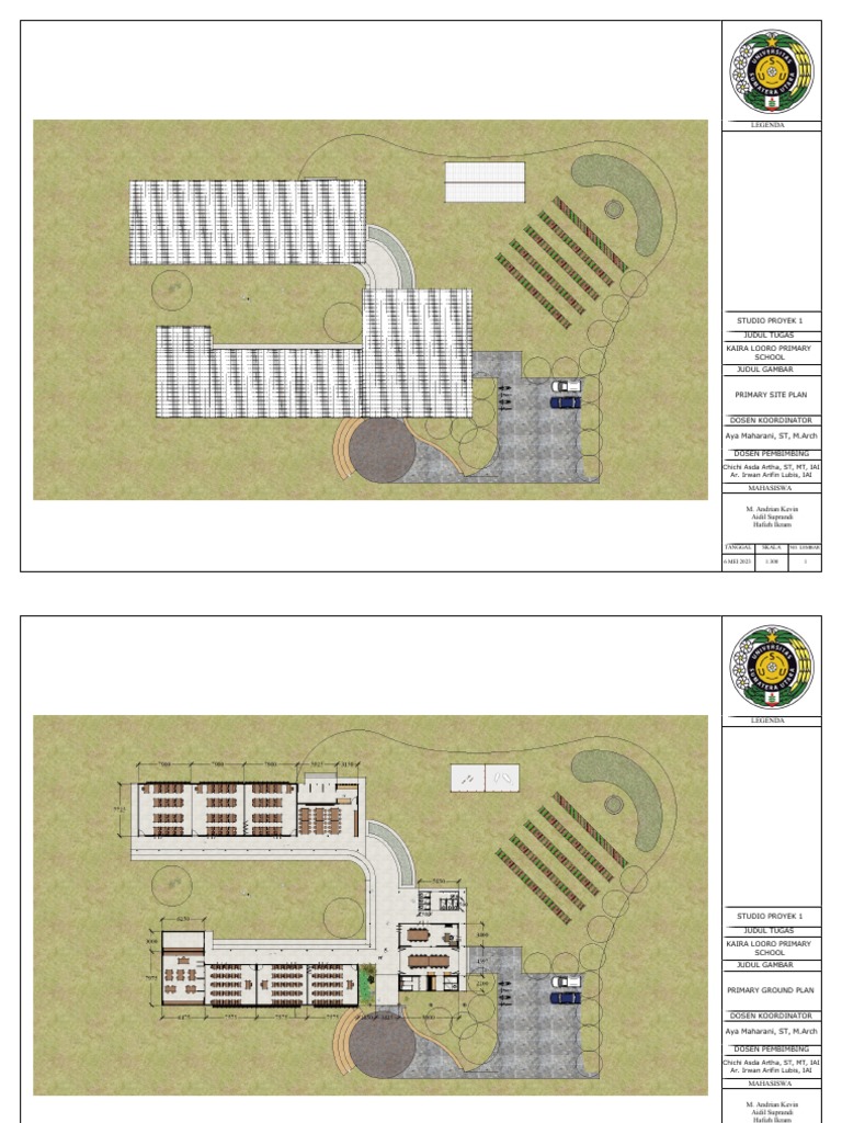 Layout 2018. Gambar Kerja | PDF