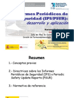 Informes Pêriodicos de Seguridad