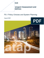 ATAP F0.1 - Policy Choices and System Planning