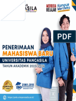 Brosur Universitas Pancasila 2023