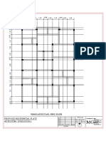 RESIDENTIAL BUILDING BEAM LAYOUT FIRST FLOOR-Model