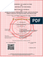 Certificate Maxforce Quantum 0.03 RB (RI 0609) Exp.2024