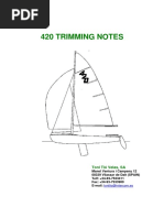 420 Sailboat Rigging Guide | PDF | Sail | Rigging