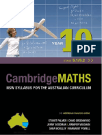 Cambridge Mathematics NSW Syllabus For The Australian Curriculum Year 10 51 and 52 1107674018 9781107674011 Compress