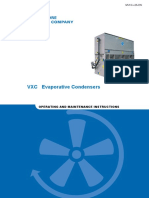 VXC Evaporative Condensers: Operating and Maintenance Instructions