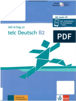 Mit Erfolg Zu Telc Deutsch B2 - Testbuch