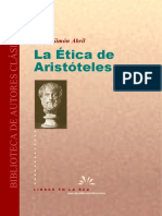 Abril, Pedro Simon - La Etica de Aristoteles