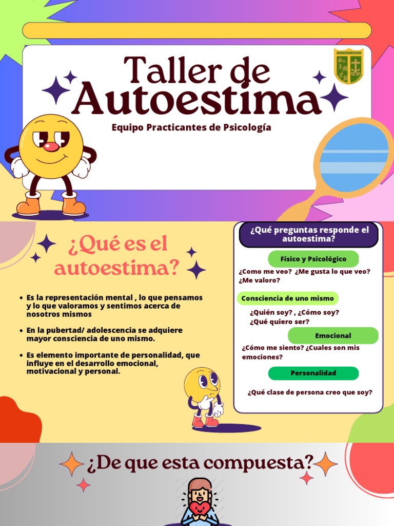 Importancia y Mejora de la Autoestima | PDF | Autoestima | Las emociones
