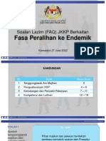 Soalan Lazim (QnA) JKKP Fasa Peralihan Ke Endemik