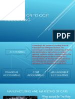 1 Introduction To Cost Accounting