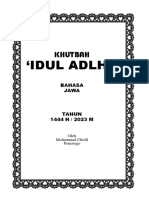 Nilai-Nilai Kurban Ing Ndalem Pendidikan