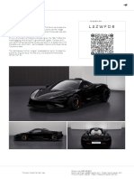 McLaren 765LT Order L2ZWFD8 Summary 2023-07-30
