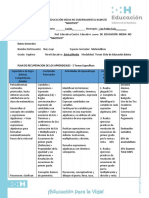 Plan de Mejora 7th Grade 2023 Segunda Recuperacion Math