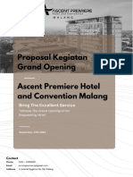 Proposal Grand Opening - Sponsorship