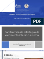 C2 - 8 - Construcción de Estrategias de Crecimiento Interno o Externo