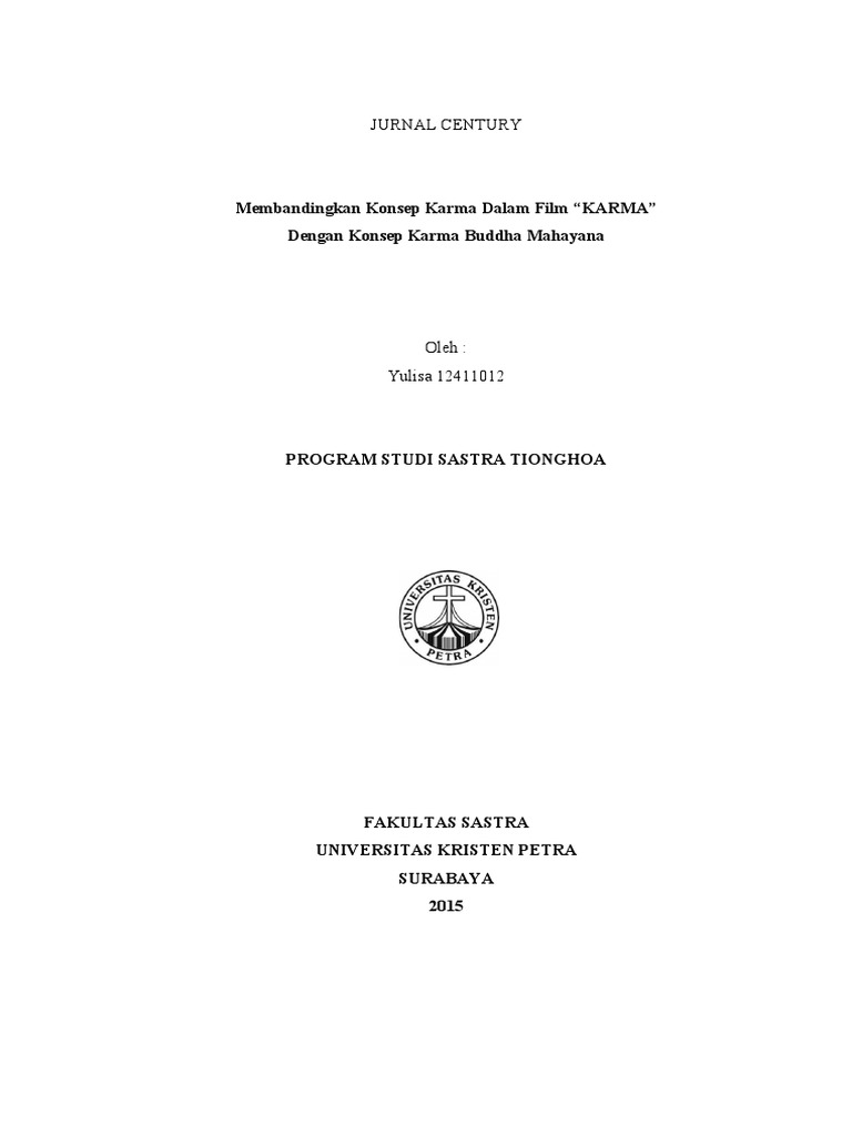 ID Membandingkan Konsep Karma Dalam Film Ka PDF