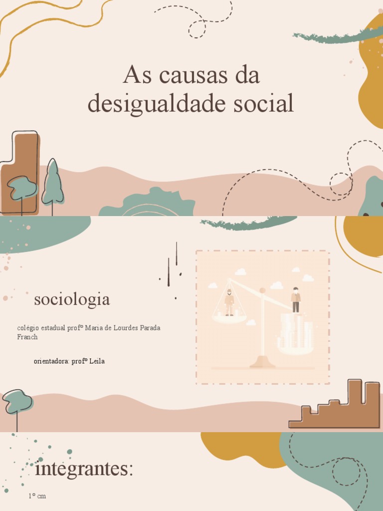 Causas da Desigualdade Social no Brasil | PDF | Discriminação e ...