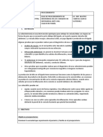 Procedimiento Colecistectomia