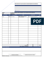 Modelo de Formulario de Adiantamento