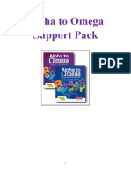 Alpha To Omega Support Booklet