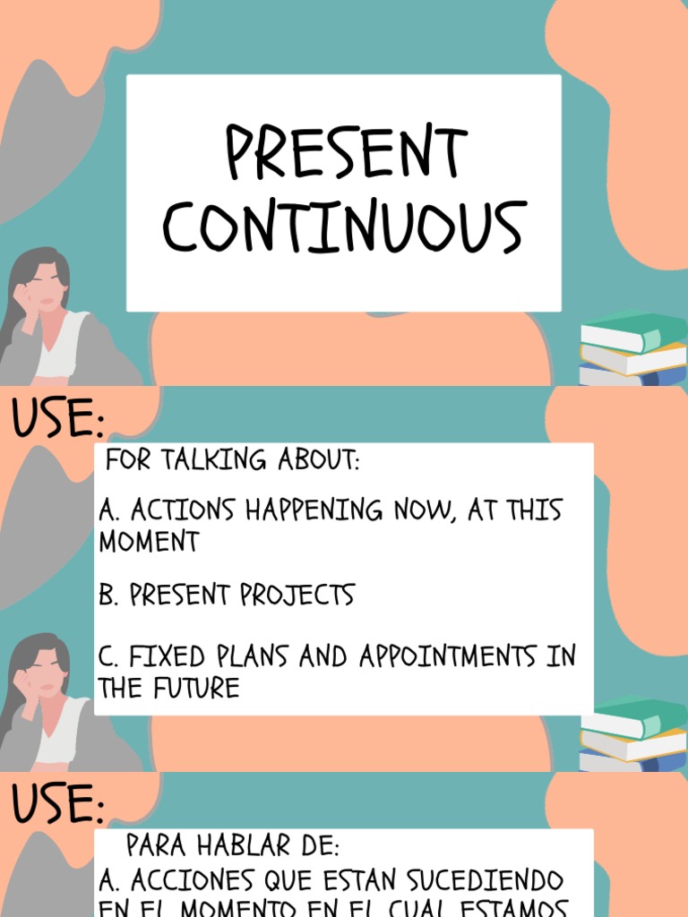 Present Continuous Tense Overview | PDF