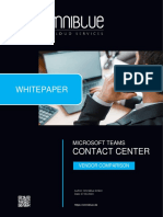Microsoft Teams Contact Center Comparison 2023 - Whitepaper