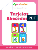 Abecedario (Tarjetas)